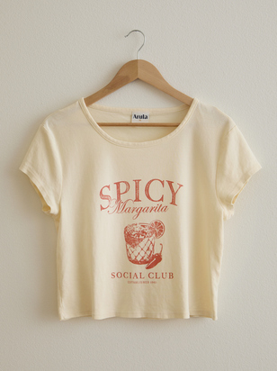 Spicy Marg Baby Tee - ARULA